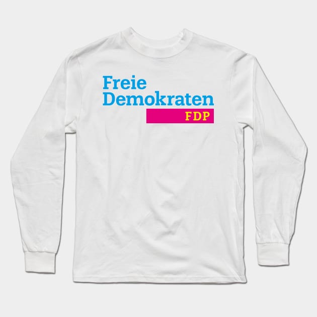 Free Democratic Party (Germany) Long Sleeve T-Shirt by truthtopower